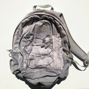 north face floral backpack